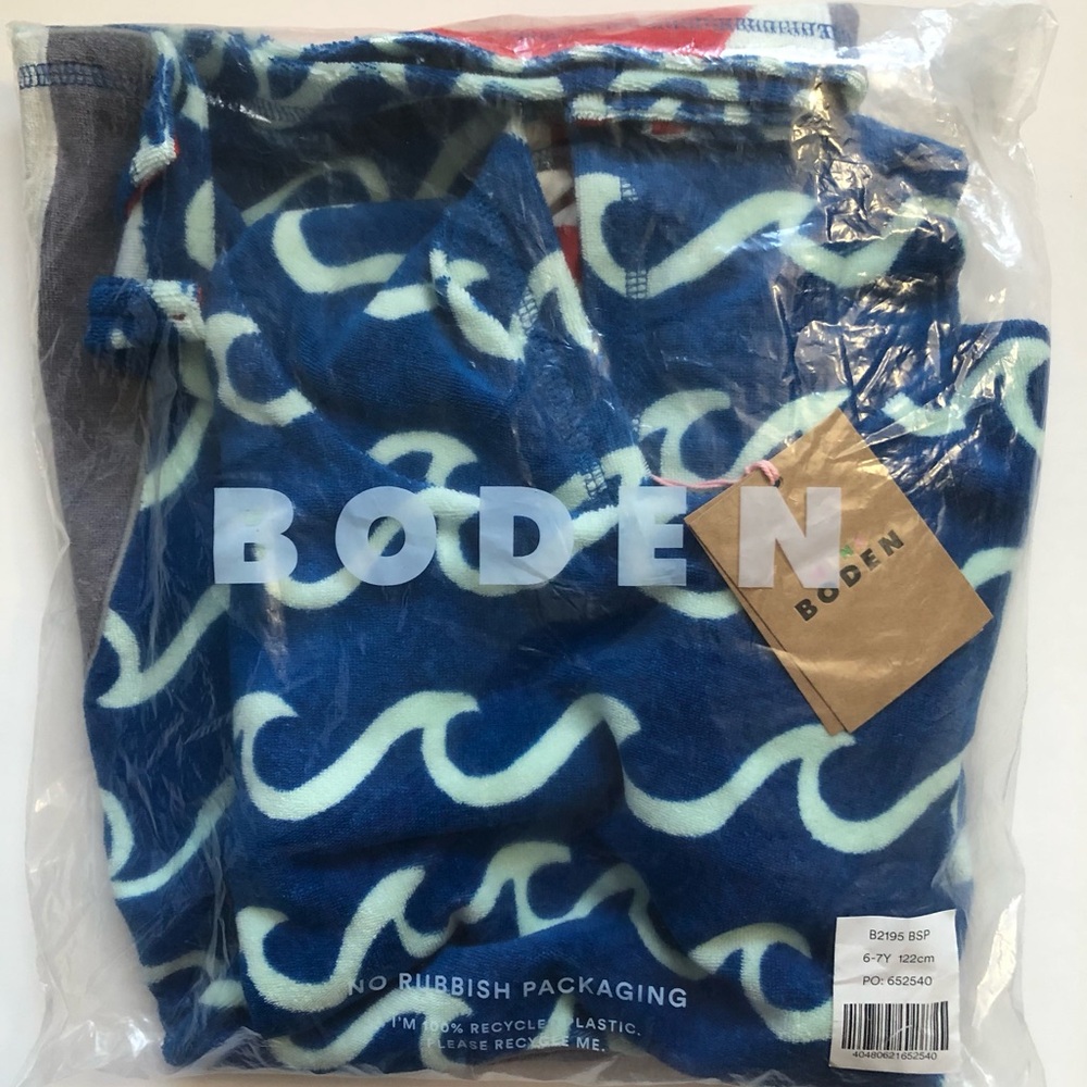 NEW Mini Boden Appliqué Towelling Throw-on - Picture 5 of 7